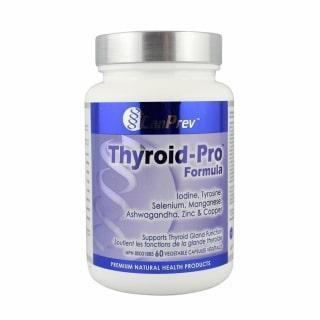 CanPrev Thyroid Pro Formula - 60 VCaps for Thyroid Support & Hormone Balance | Ideal for Hypothyroidism & Energy Boost