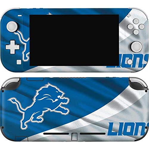 Official NFL Detroit Lions Gaming Skin Decal for Nintendo Switch Lite - Custom Protective Vinyl Sticker - Perfect for Gaming Enthusiasts & Sports Fans
