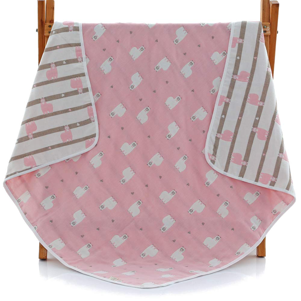 BOZEVON Cotton Bath Towels for Kids - Soft Absorbent Cute Printed Swimming & Bath Towels, Baby Blanket for Beach, Pool, and Home Use