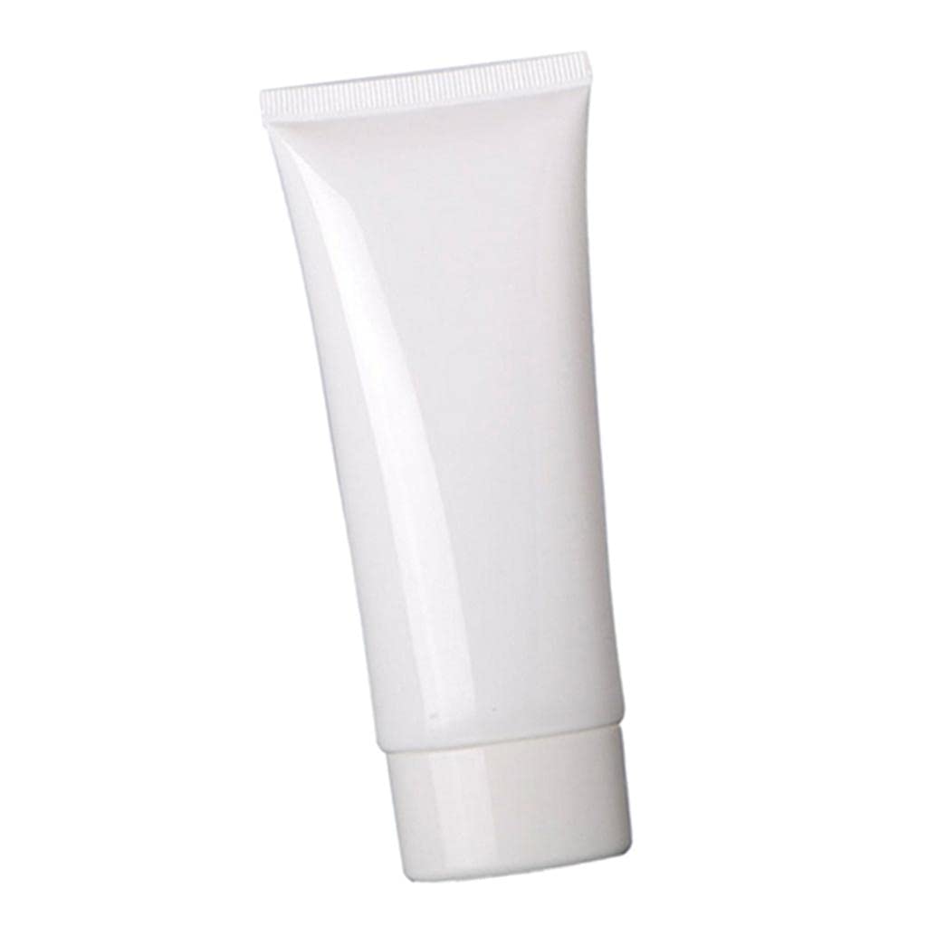 GAH PVC Squeeze Tubes 100ml - Leak-Proof Travel Containers for Hand Cream, Hair Gel & Cosmetics | Portable Sample Bottles for Toiletries, Skincare & DIY Projects