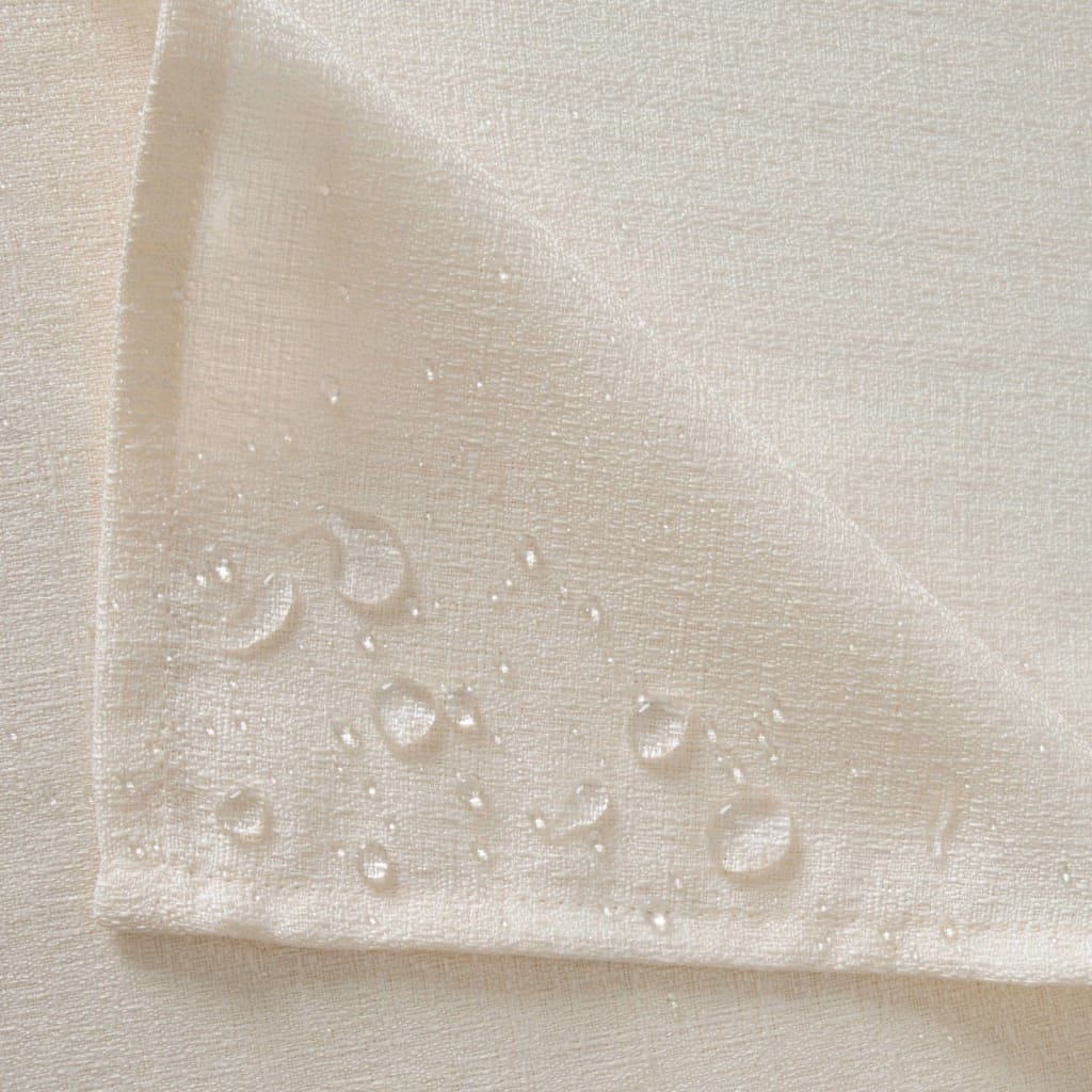Luxury Off-White Waterproof Polyester Tablecloth - Spillproof & Stain Resistant - Perfect for Dining, Parties, Weddings & Outdoor Events
