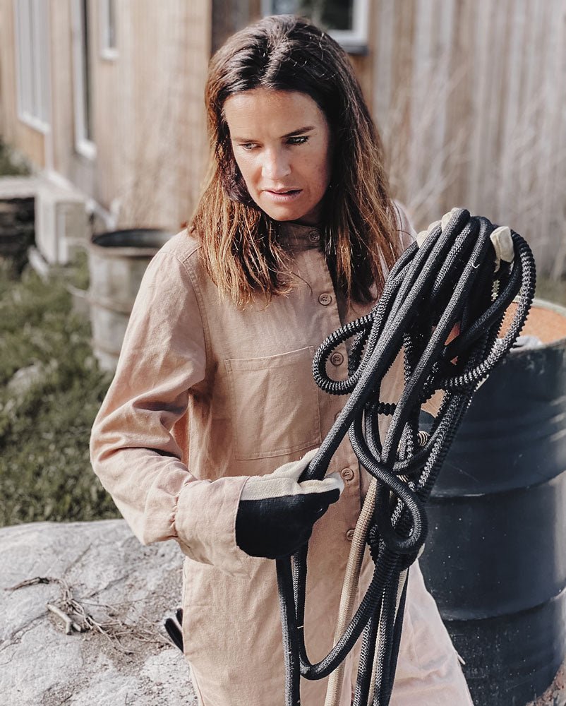 Premium Heavy-Duty Garden Hose - 50ft Expandable Water Hose with 8 Function Spray Nozzle - Perfect for Lawn Care, Car Washing, and Outdoor Cleaning
