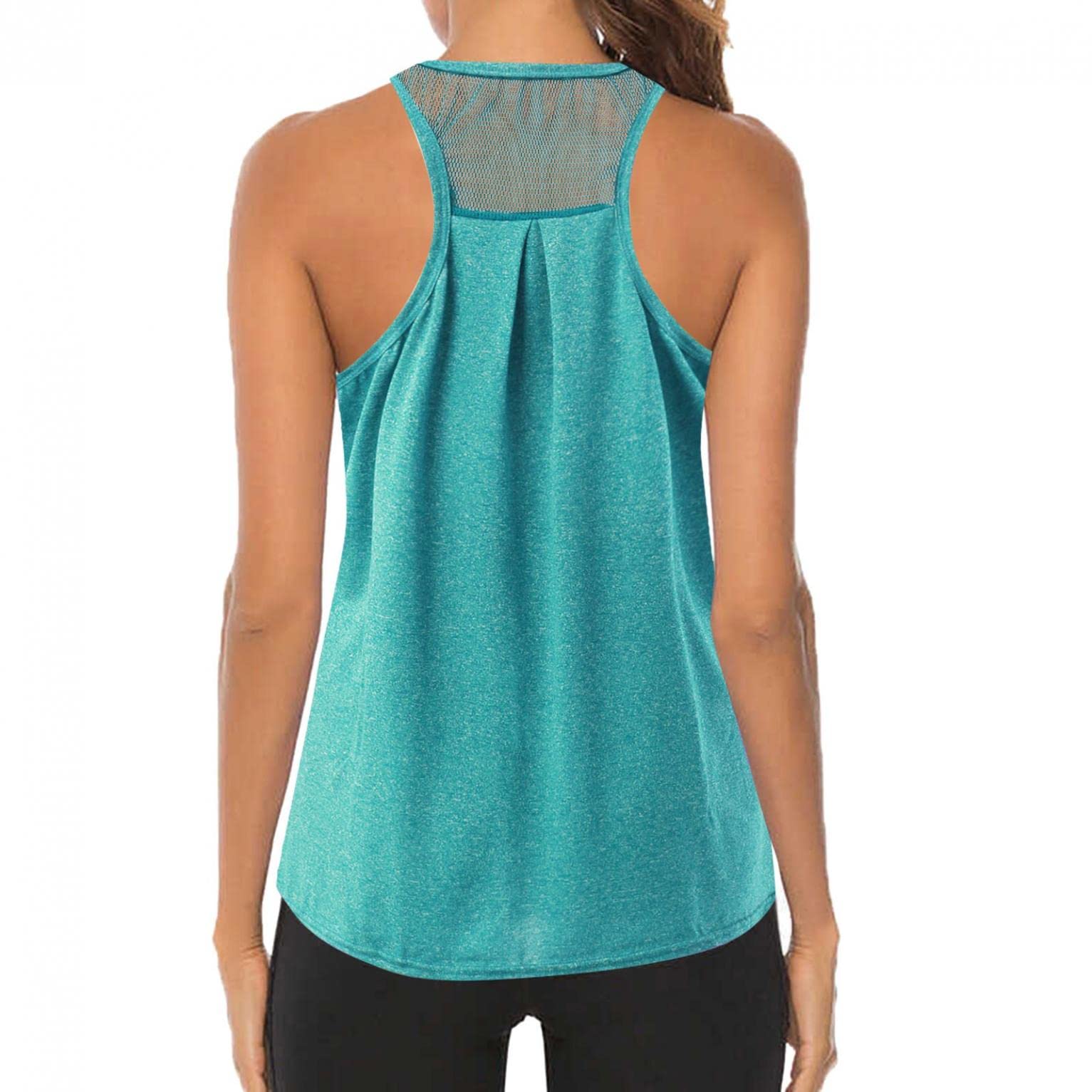 Women's Workout Tops - Breathable Athletic Tank Tops for Gym, Yoga & Running - Moisture-Wicking Exercise Shirts for Women (Perfect for Fitness, Training & Active Lifestyle)