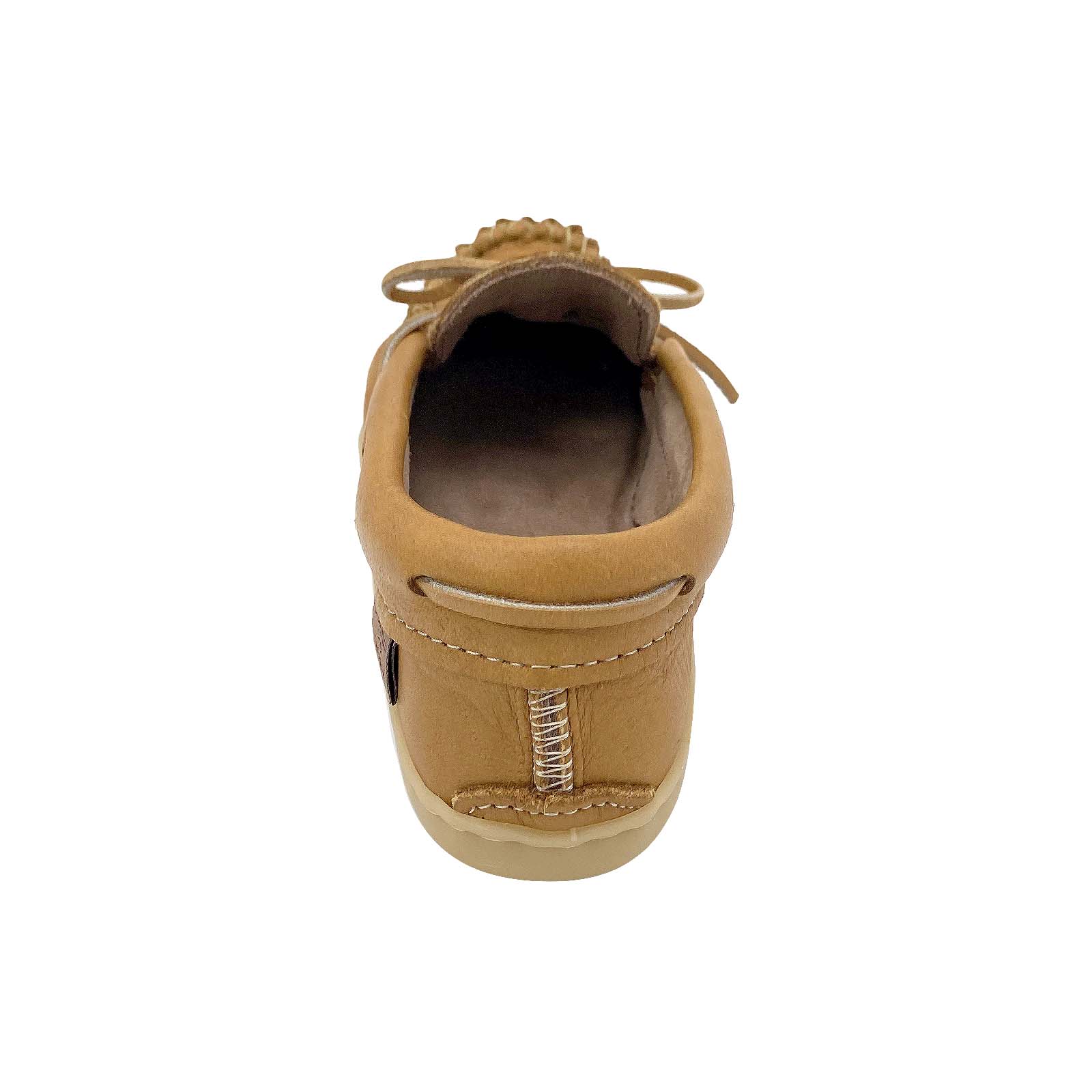 Women's Comfortable Rubber Sole Moose Hide Leather Moccasins - Soft Indoor/Outdoor Slippers for Home, Travel & Casual Wear