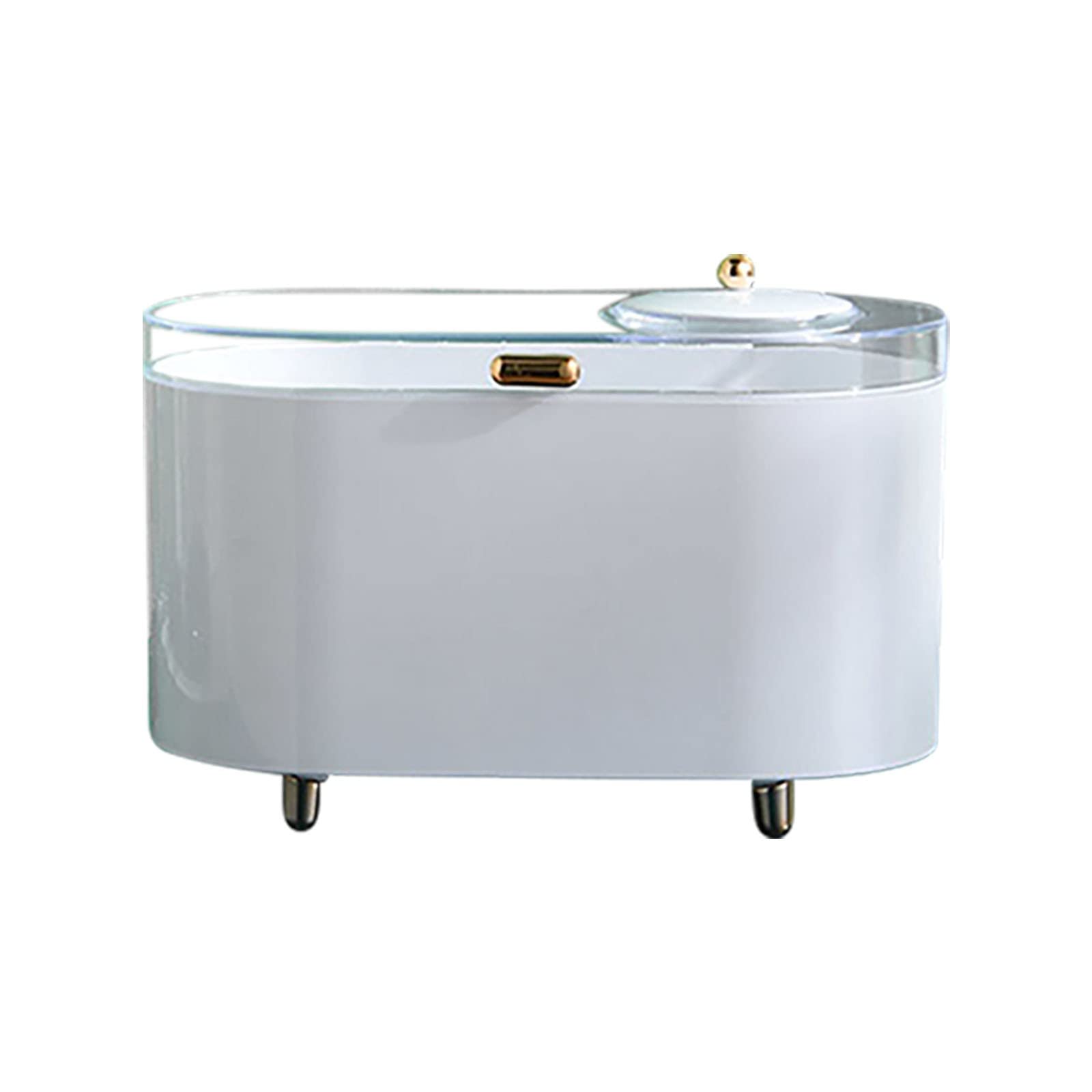 Luxury Lipstick Storage Box with Mirror - Makeup Organizer for Dressing Table & Travel