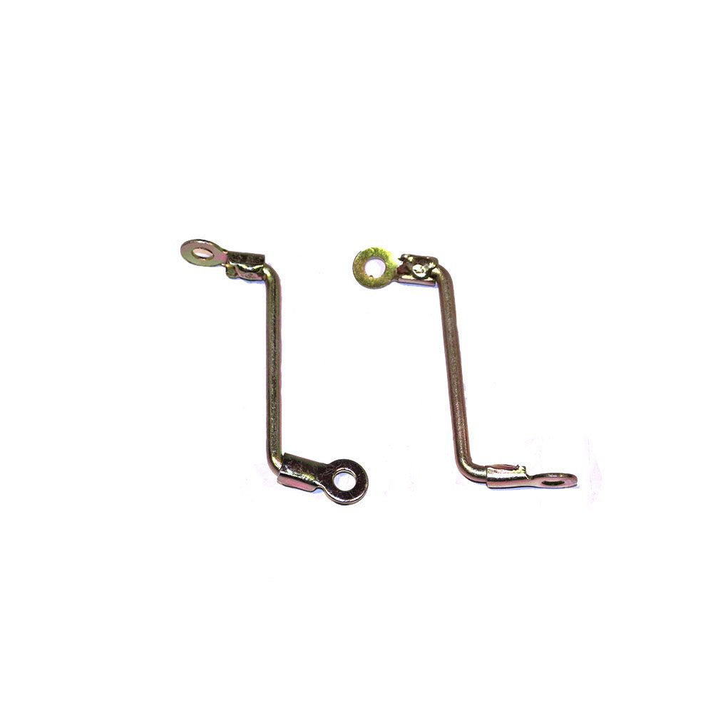 Blazer 125 Back Footrest Supporter Set - Comfortable Motorcycle Foot Pegs for Harley Davidson & Cruisers - Perfect for Long Rides & Road Trips