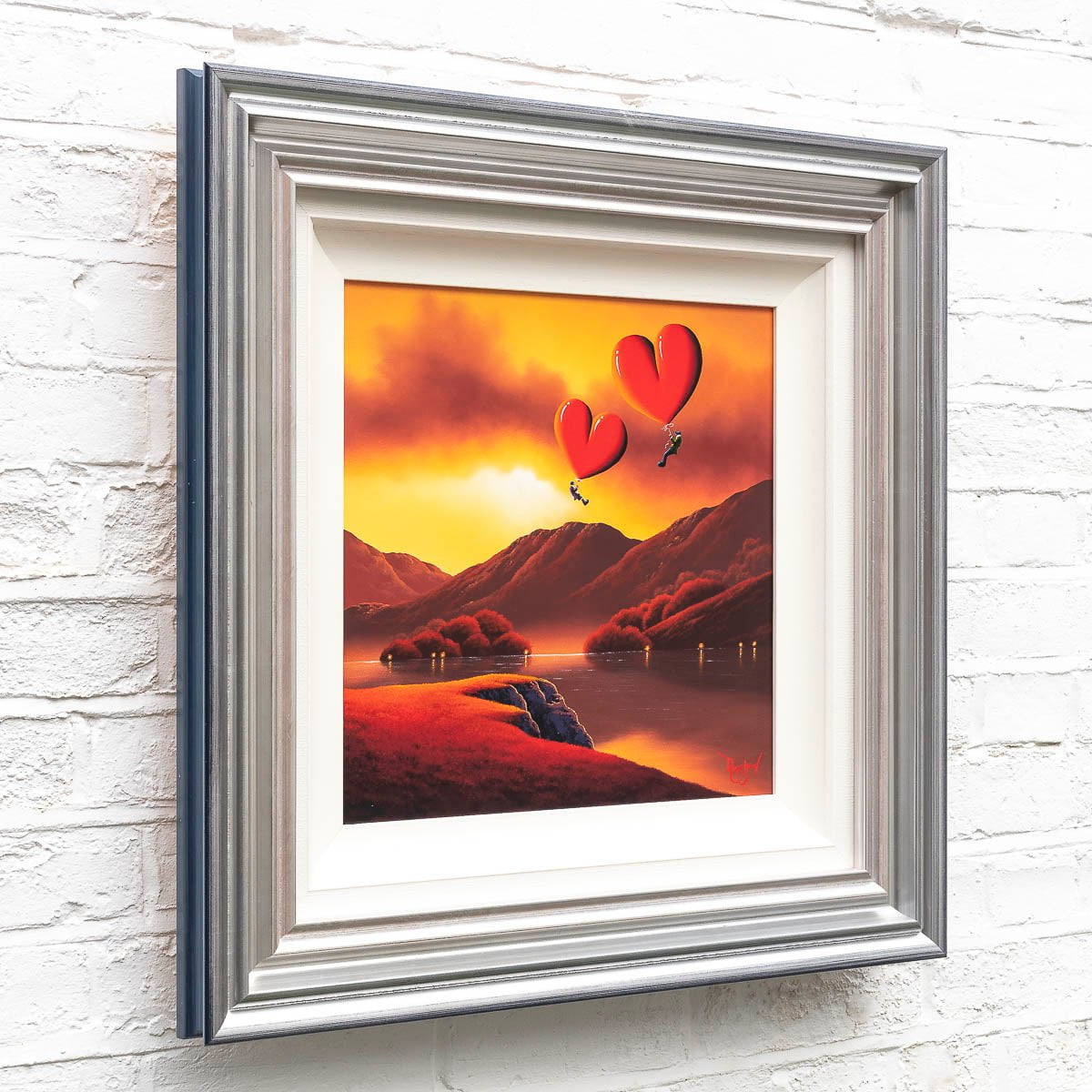 Aglow With Our Love - Original Romantic Gift for Couples, Anniversaries, Weddings & Special Occasions