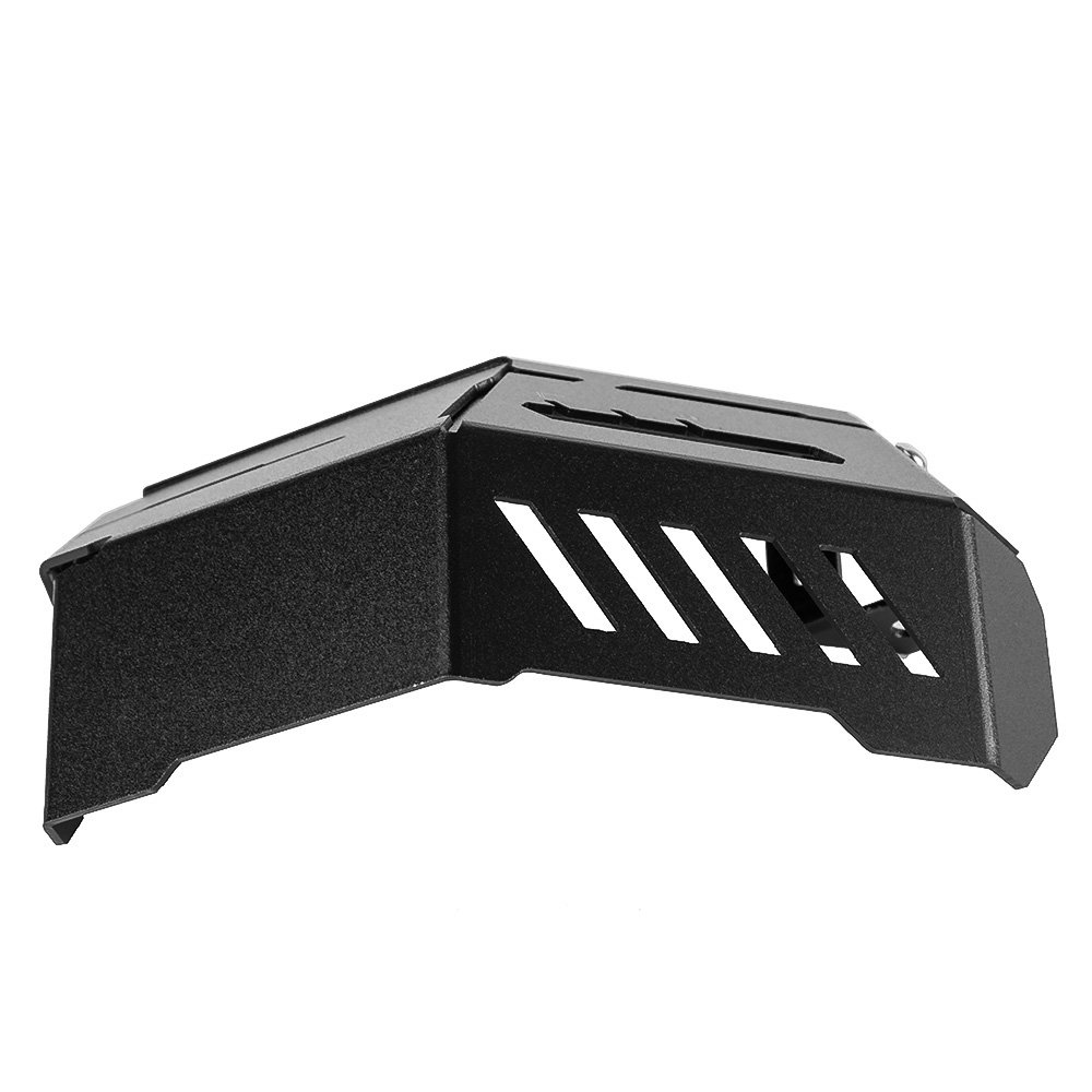 CNC Motorcycle Radiator Side Grille Guard Cover Protector for Yamaha MT09/FZ09 2014-2016 - Black | Durable Aluminum Alloy Protection | Perfect for Street Riding & Off-Road Adventures