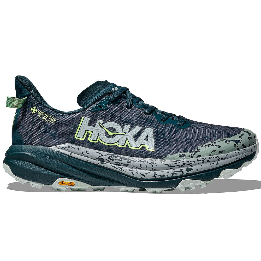 HOKA ONE ONE Speedgoat 6 GTX Waterproof Hiking Shoes for Men - Trail Running & Outdoor Adventure Footwear for Mountain Climbing & Backpacking