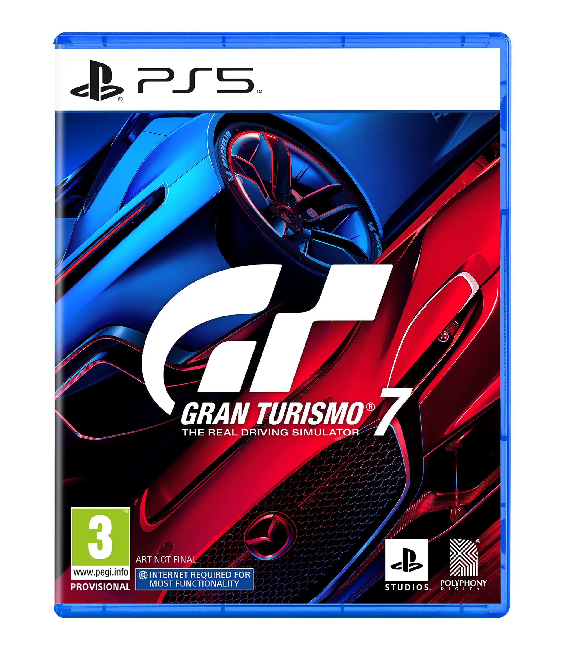 Sony Gran Turismo 7 Standard Edition - English Version for PlayStation 5 | Realistic Racing Simulation Game for Car Enthusiasts & Competitive Gamers
