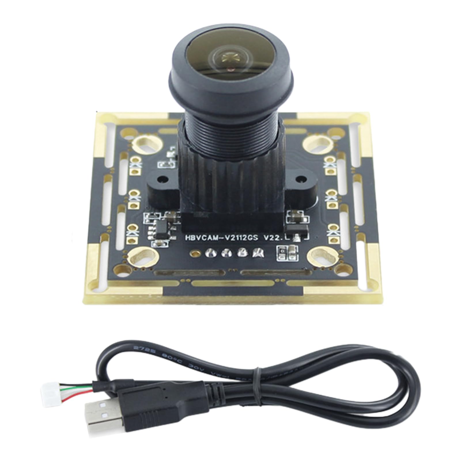 Paopaoldm OV7251 0.3MP Global Shutter Camera Module - High-Speed Industrial Machine Vision for Automation, Robotics & Motion Tracking