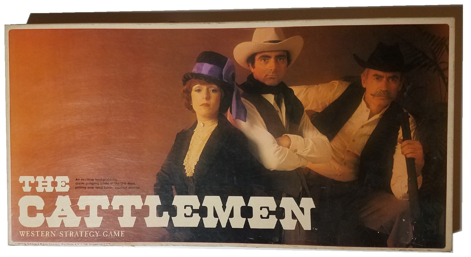 Cattlemen Western Strategy Board Game - Cowboy Ranching & Cattle Herding Adventure for Adults & Families - Perfect for Game Nights & Western-Themed Parties
