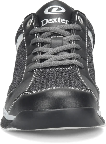 Dexter Men's Wyoming Charcoal Knit Bowling Shoes - Comfortable & Durable for League Play & Casual Bowling - Perfect for Bowling Enthusiasts & Professional Players