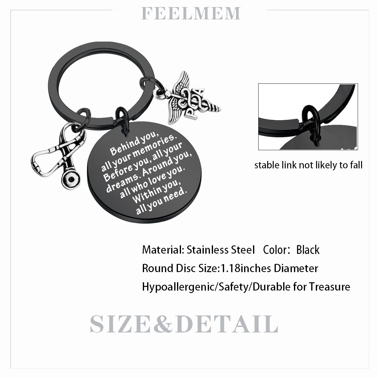 FEELMEM Physician Assistant Graduation Gift - Personalized PA Gift for Medical Students - Perfect for PA School Graduation, Appreciation & Medical Career Celebrations