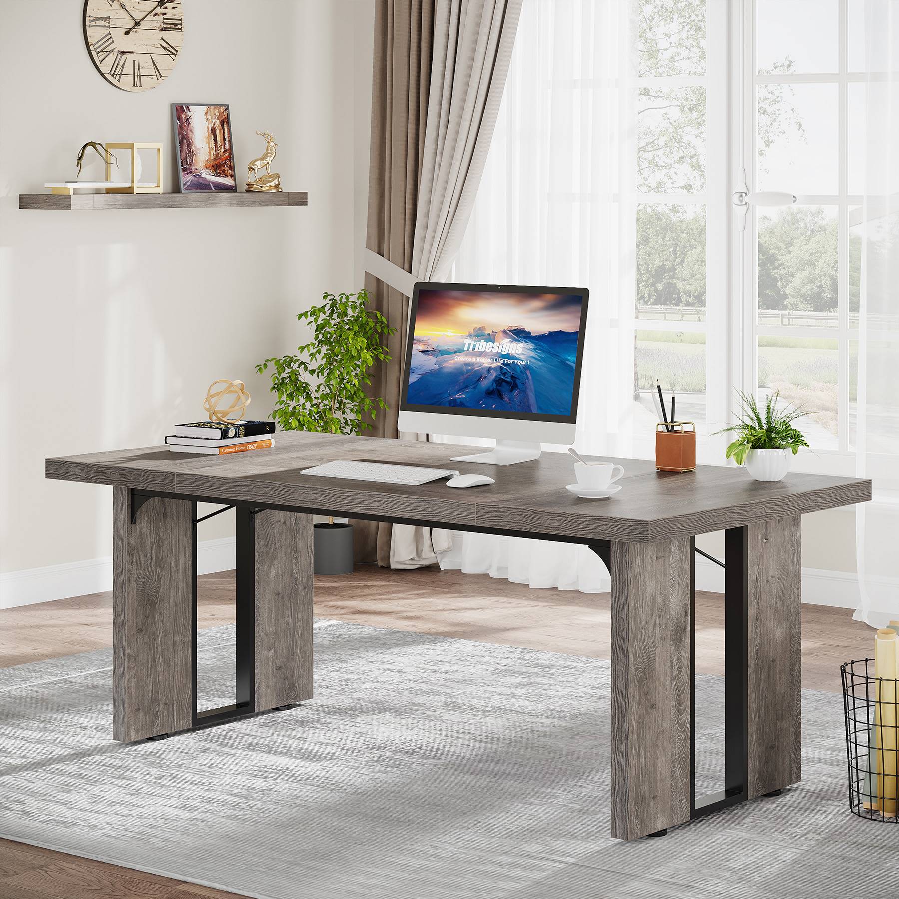 Modern Executive Desk 70.9