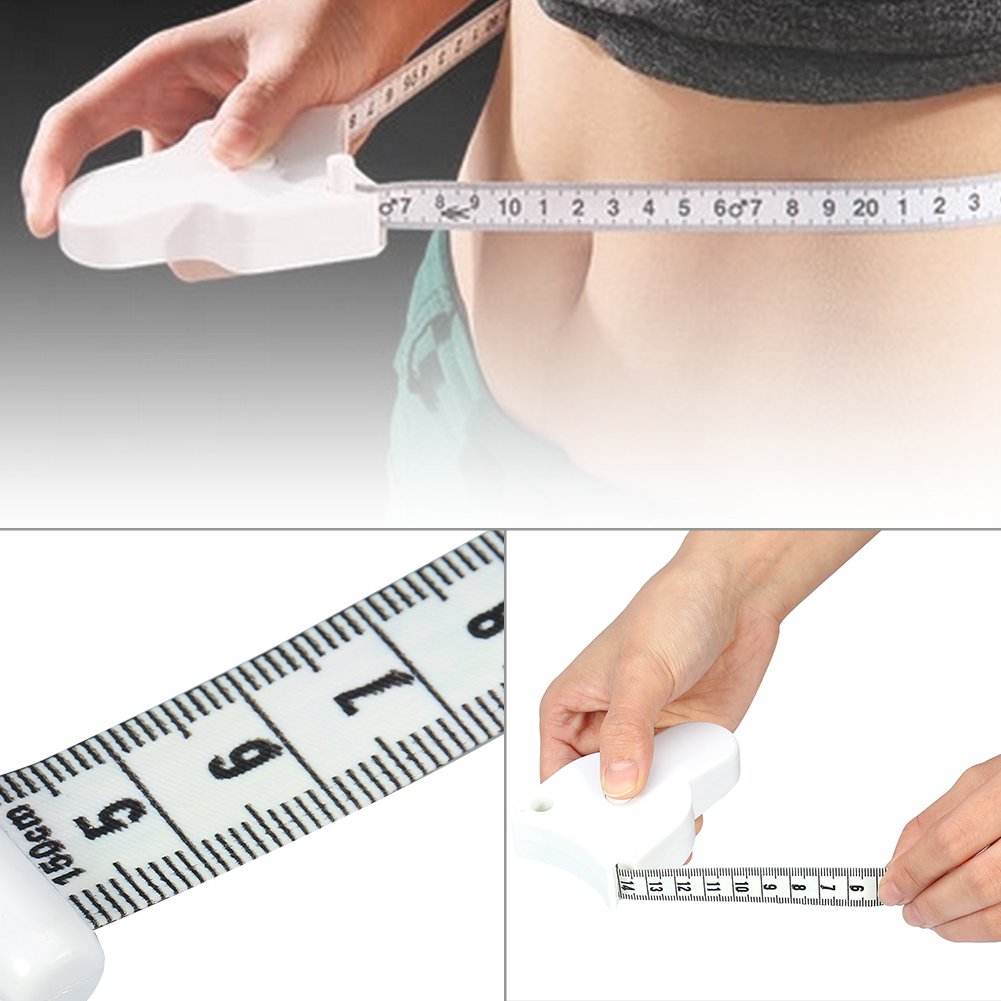 Portable Retractable Y-Shaped Ruler - Flexible Body Measuring Tape for Bust, Waist, Thigh & Body Fat - Perfect for Fitness Tracking, Weight Loss & Tailoring Measurements