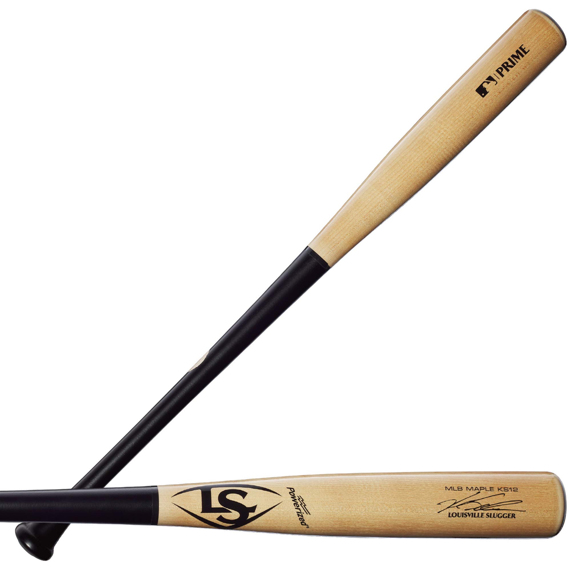 Louisville Slugger Prime Schwarber Maple Ks12 Wood Baseball Bat for Adults - Professional Grade Maple Wood Bat for Baseball Games, Training & Practice - Perfect for Power Hitters & League Play