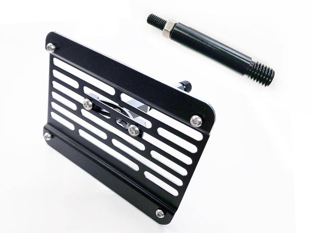 Chevy Camaro License Plate Mounting Kit & Relocator - Compatible with 2016-2023 Chevrolet Camaro - Front Bumper Installation for Custom Look