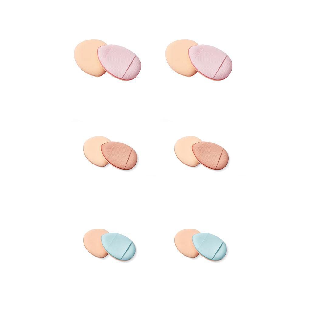 BEALIFE 6-Pack Multi-Purpose Makeup Sponges - Blending Puff for Liquid & Powder Foundation, Concealer, Contouring - Soft Cosmetic Beauty Blender for Flawless Makeup Application - Perfect for Daily Use, Travel & Professional Makeup Kits