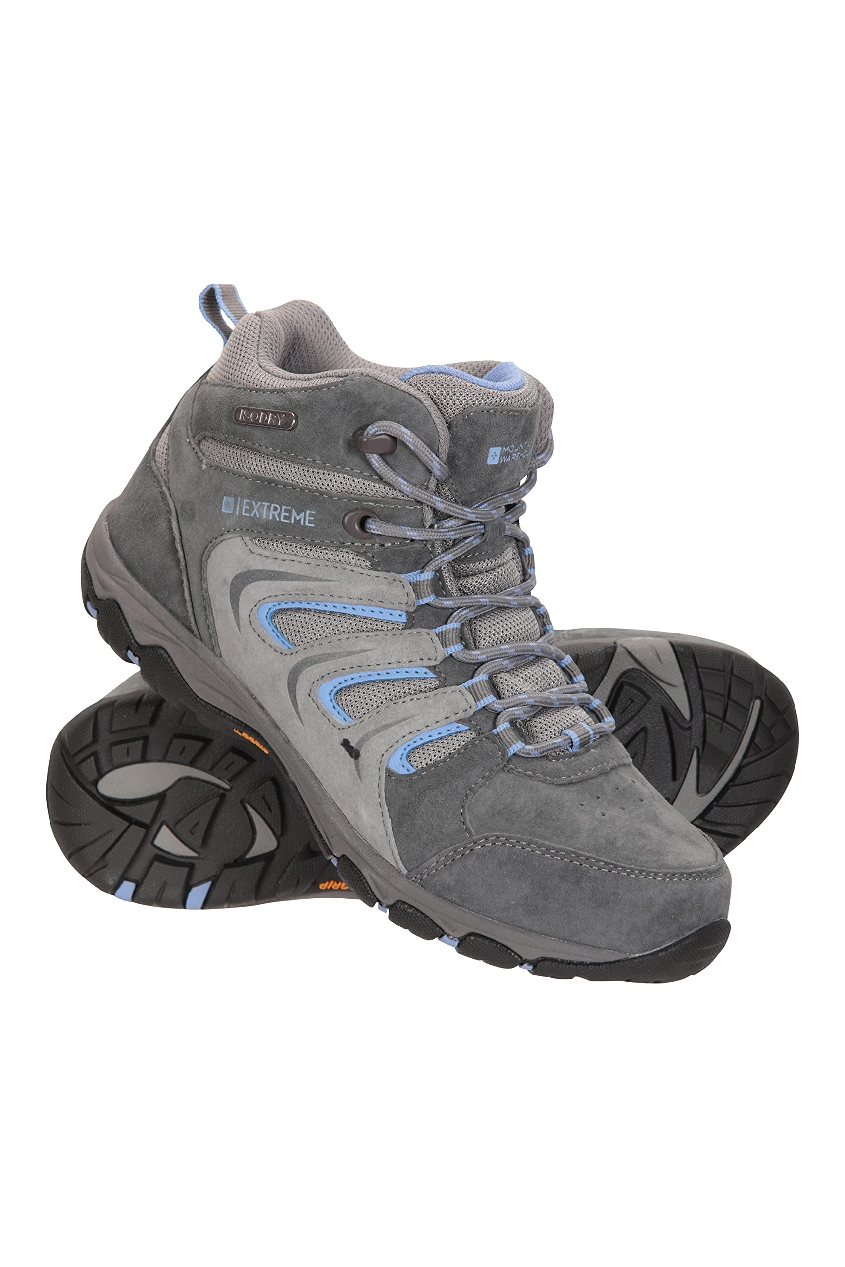 **Mountain Warehouse Aspect Women's Waterproof Hiking Boots - Durable Synthetic Upper, Mesh Lined, Cushioned Footbed - Best for Camping, Backpacking & Outdoor Adventures**