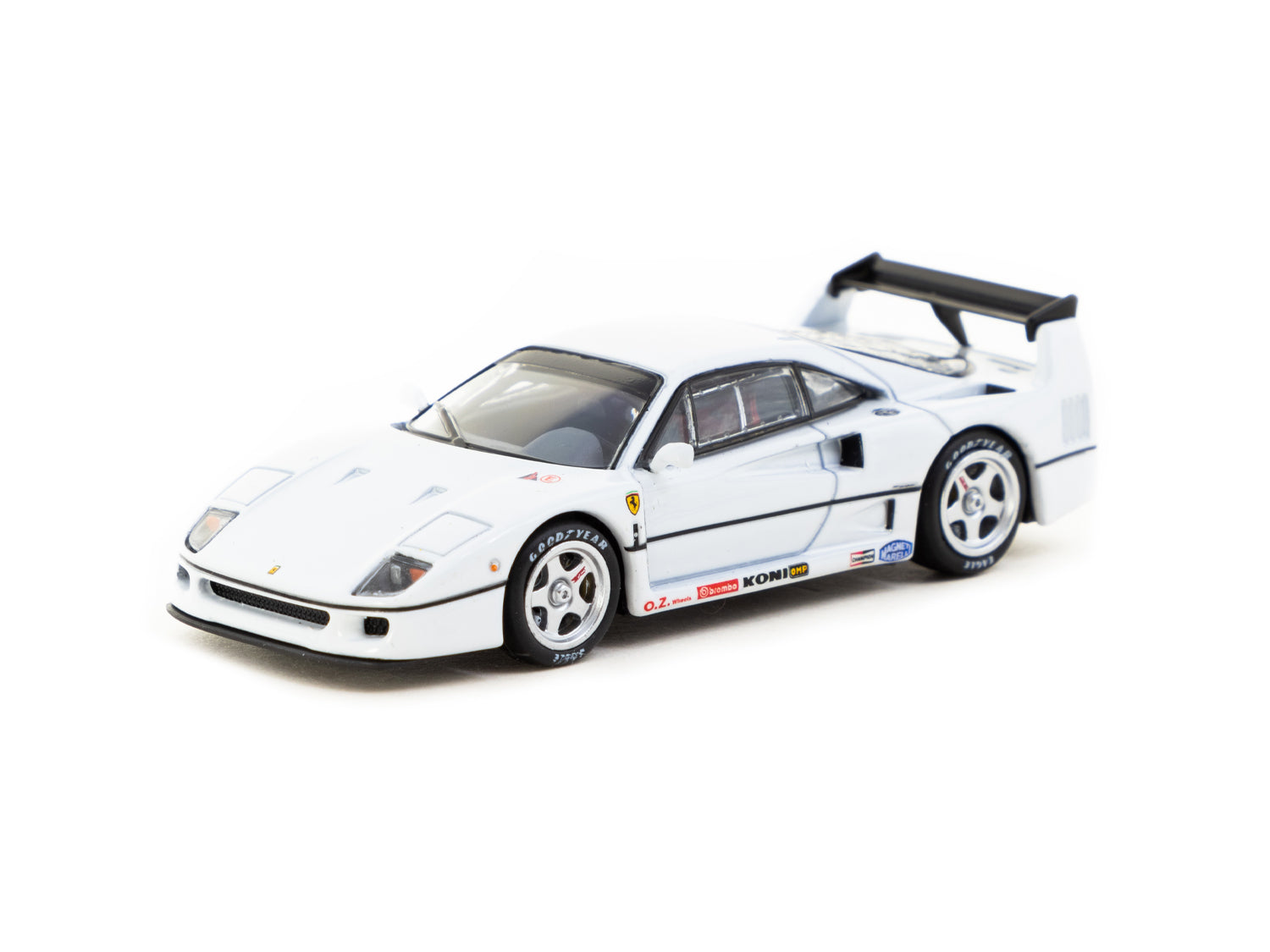 Tarmac Works 1/64 Scale Ferrari F40 Diecast Model Car - Collectible Miniature Vehicle for Display & Racing Scenes