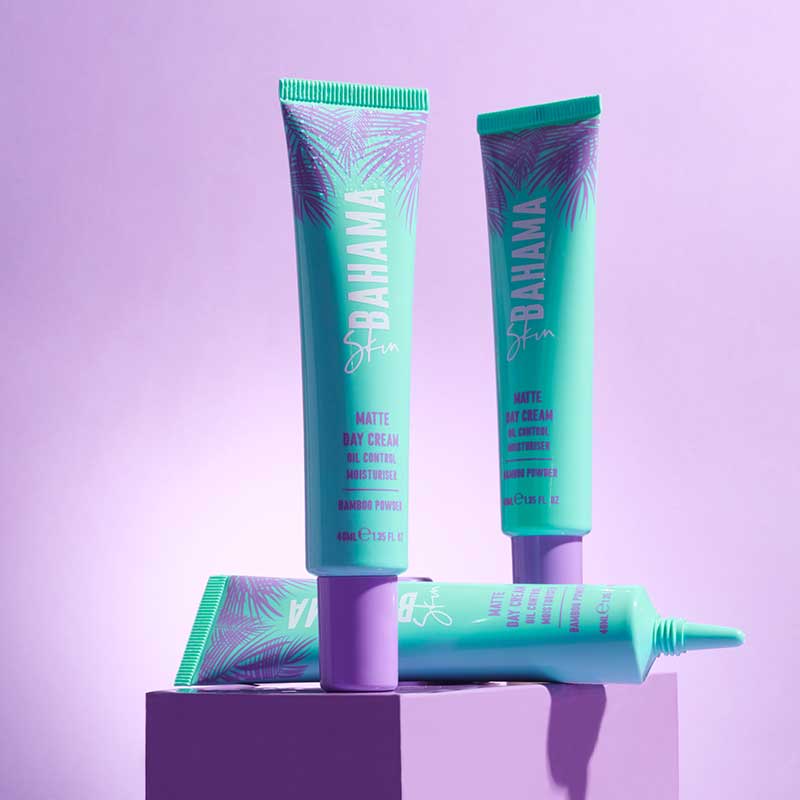 Bahama Skin Matte Day Cream - Oil-Free Moisturizer for Oily & Combination Skin | Perfect for Daily Use & Makeup Base