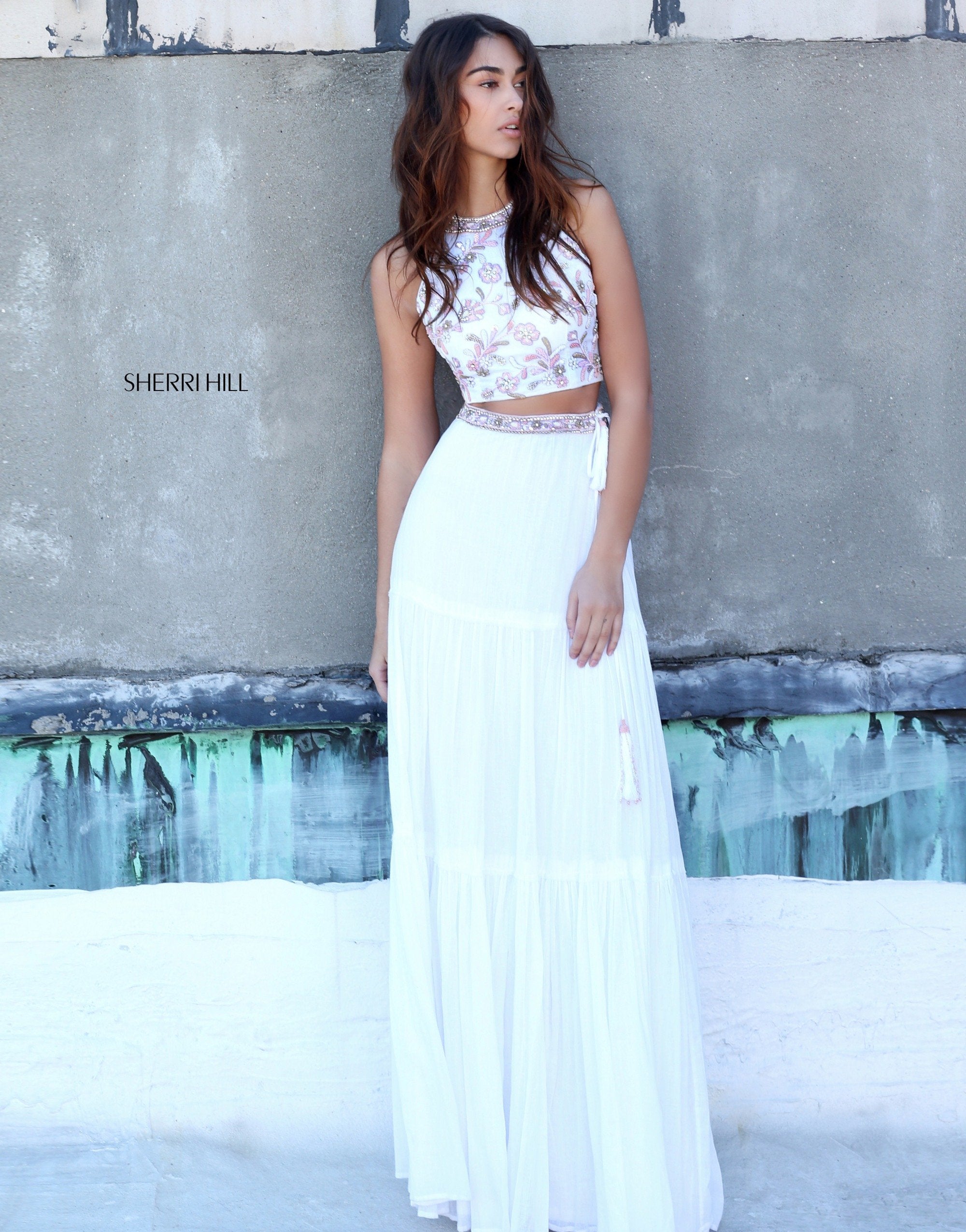 white/coral