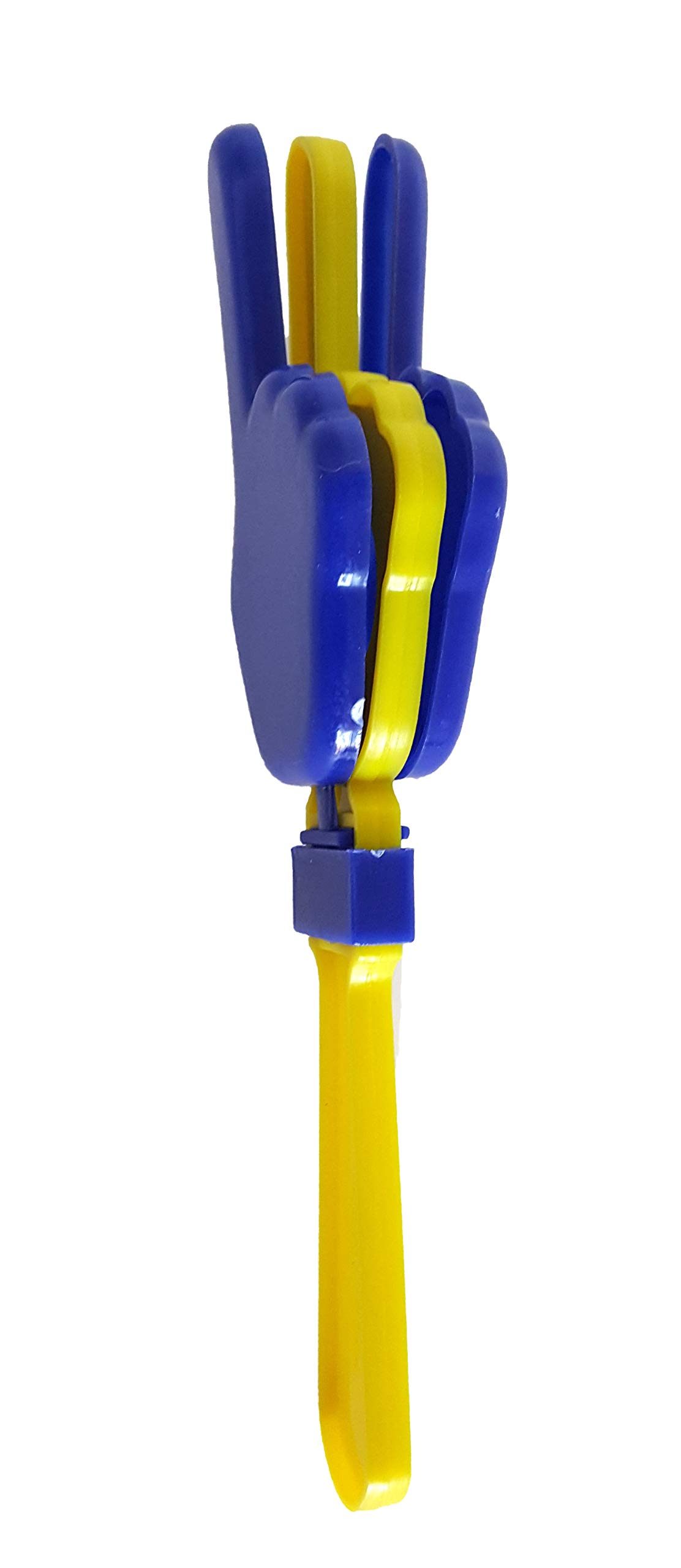 24 Pack Plastic Hand Clappers - Noisemakers for Cheerleading, Sports Events & Parties - Fun Bulk Noise Maker Toys for Kids & Adults