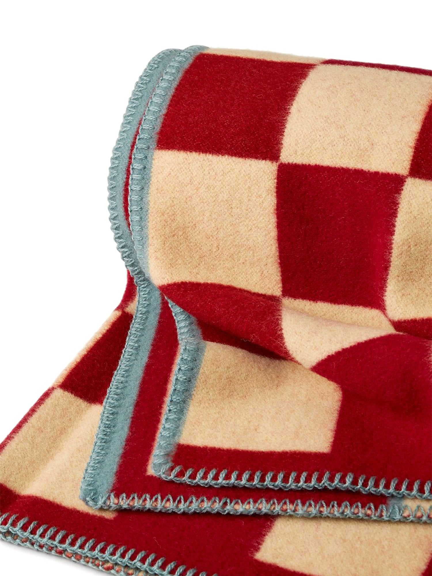 Cozy Red Plaid Fleece Blanket - Soft & Warm Throw for Couch, Bed, and Outdoor Picnics | Perfect for Winter, Camping, and Home Decor