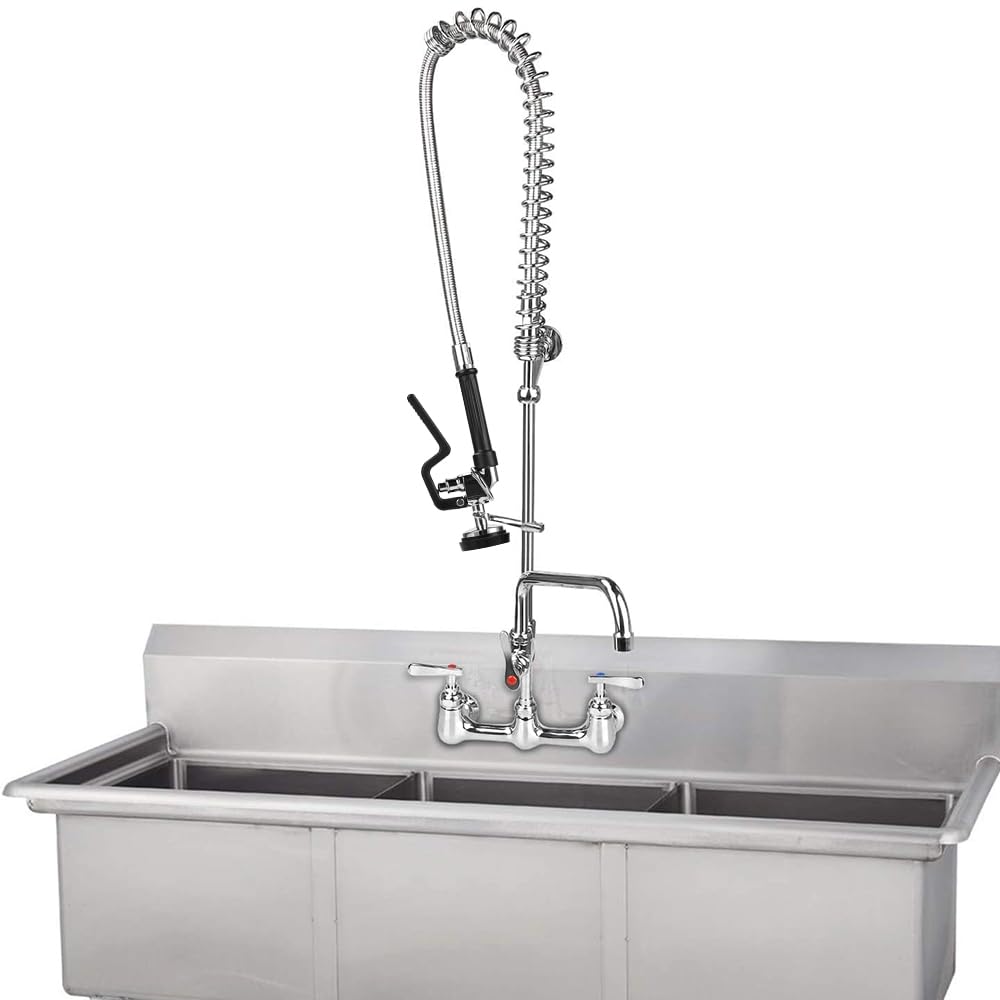 TCEUMIK Commercial Sink Sprayer with 45