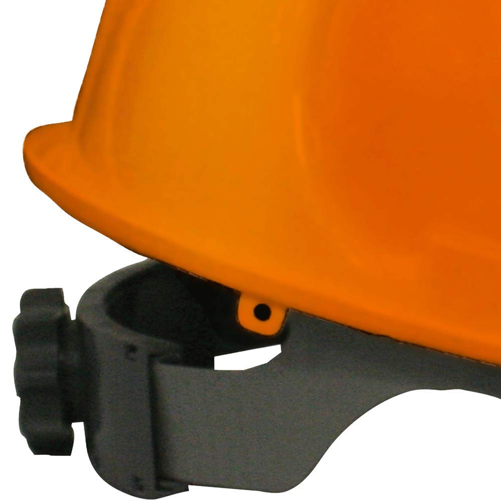 Jackson Safety Charger Hard Hat with 4-Point Ratchet Suspension - ANSI Certified HDPE Construction in High-Visibility Orange (Case of 12, Medium) - Ideal for Construction Sites, Industrial Work & Safety Compliance