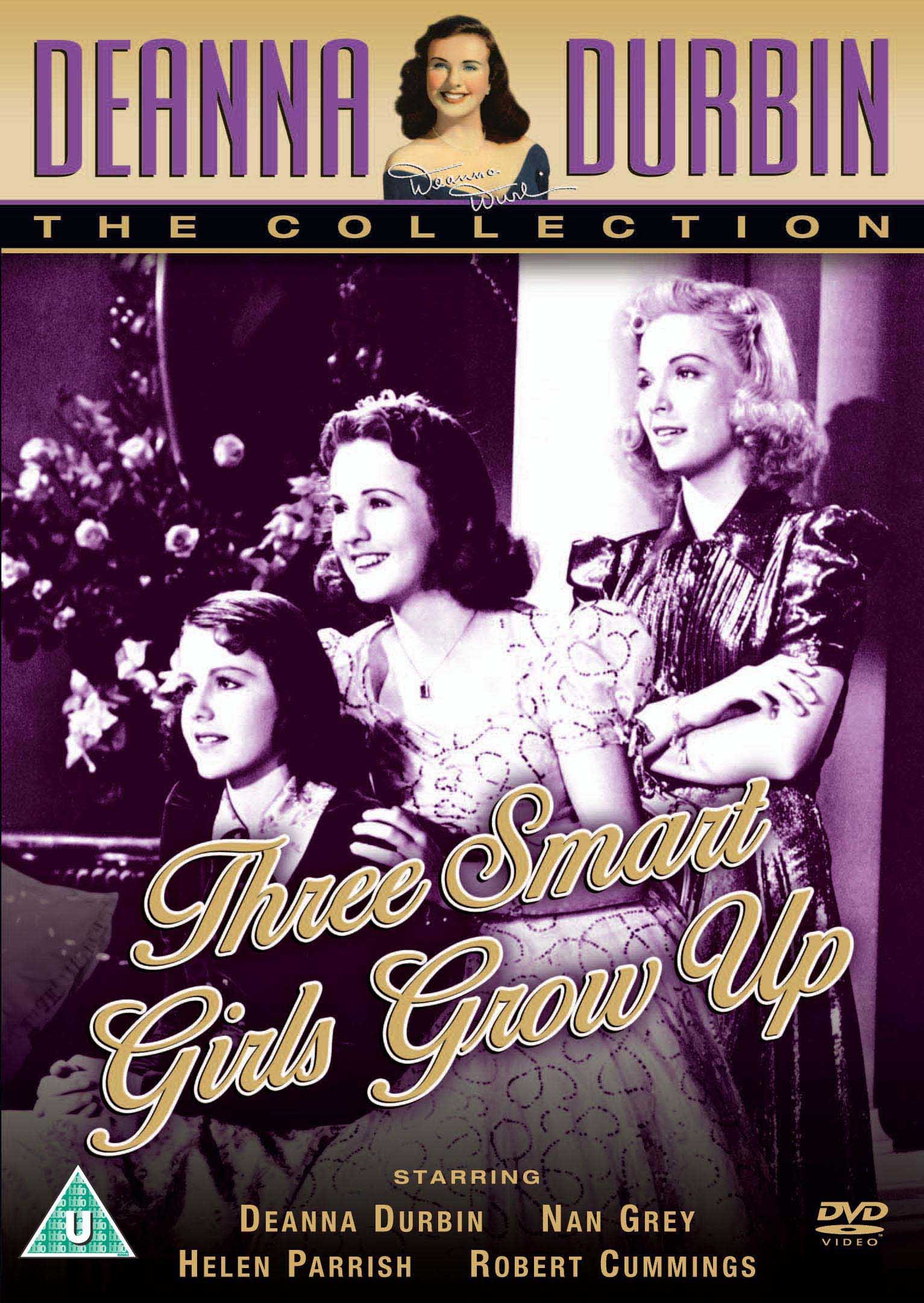 Three Smart Girls Grow Up DVD - UK Import PAL Region 2 - Classic Family Movie for Cozy Movie Nights & Vintage Film Collections