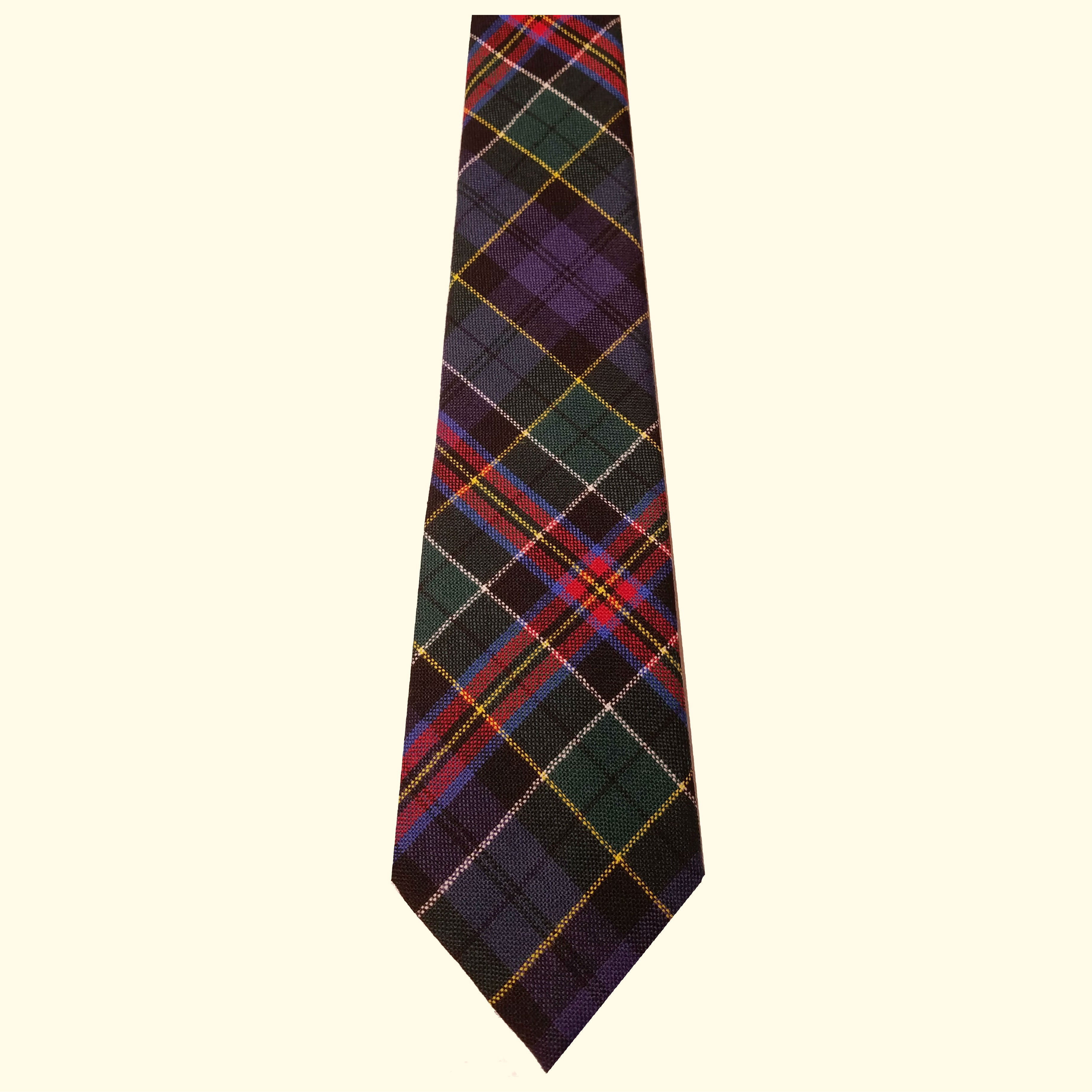 Premium Wool Tartan Neckties for Men - 99 Modern Color Patterns | Perfect for Weddings, Business & Formal Events