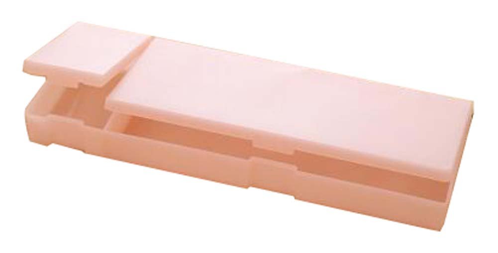 Japanese Translucent Pencil Case - Multifunctional School Supply Organizer for Pens, Markers & Stationery (Pink) - Perfect for Students, Artists & Office Use