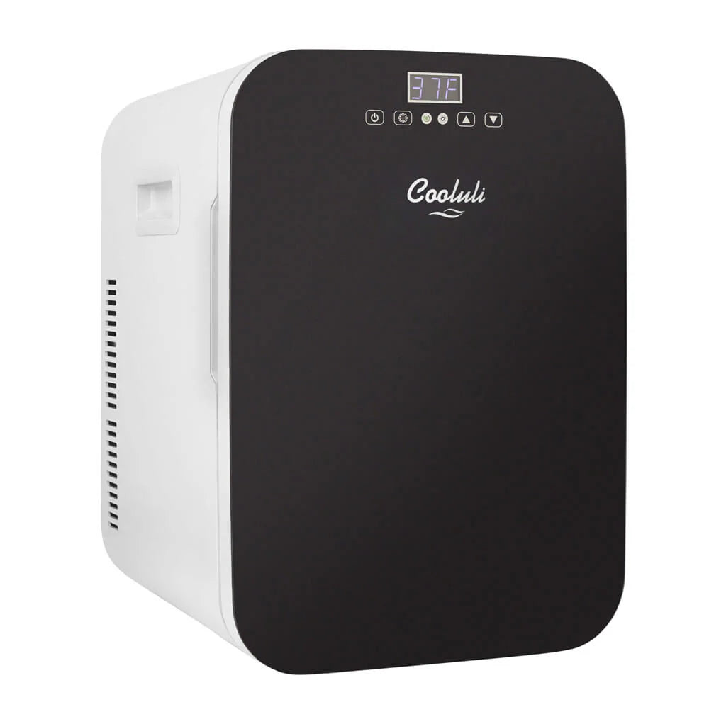 Cooluli Concord 20L Digital Cosmetics Fridge with Adjustable Temperature Control - Perfect for Skincare, Makeup & Perishable Beauty Products Storage at Home or Salon