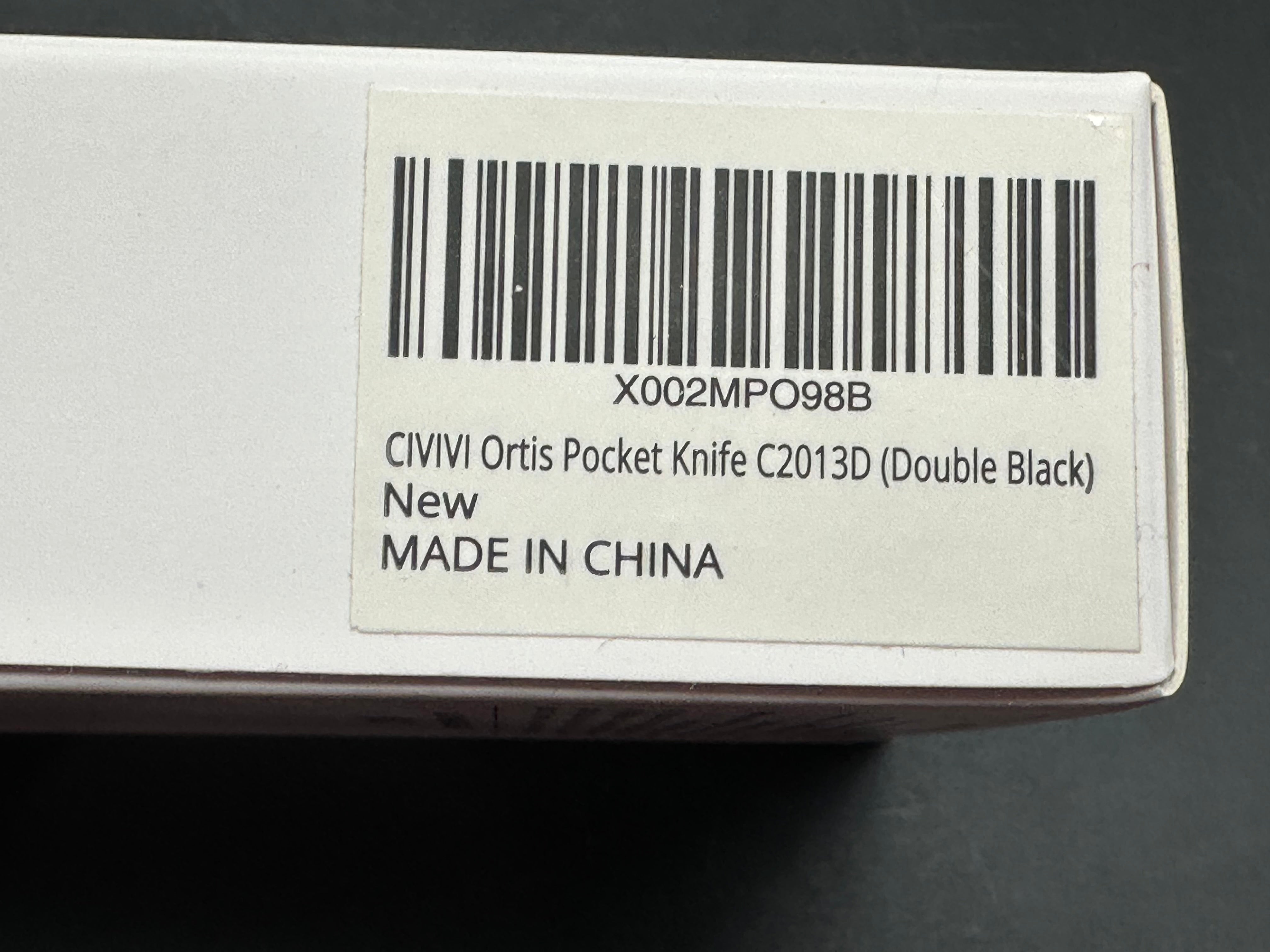 CIVIVI Ortis Liner Lock Folding Knife - 3.25