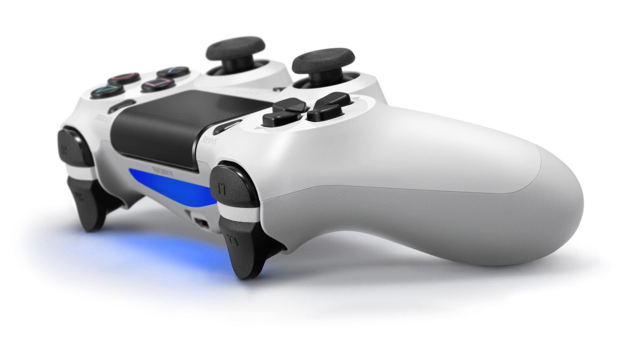 Wireless PlayStation 4 DualShock 4 Controller - White | Compatible with PS4 & PS5 | Perfect for Gaming, Streaming & Multiplayer Sessions