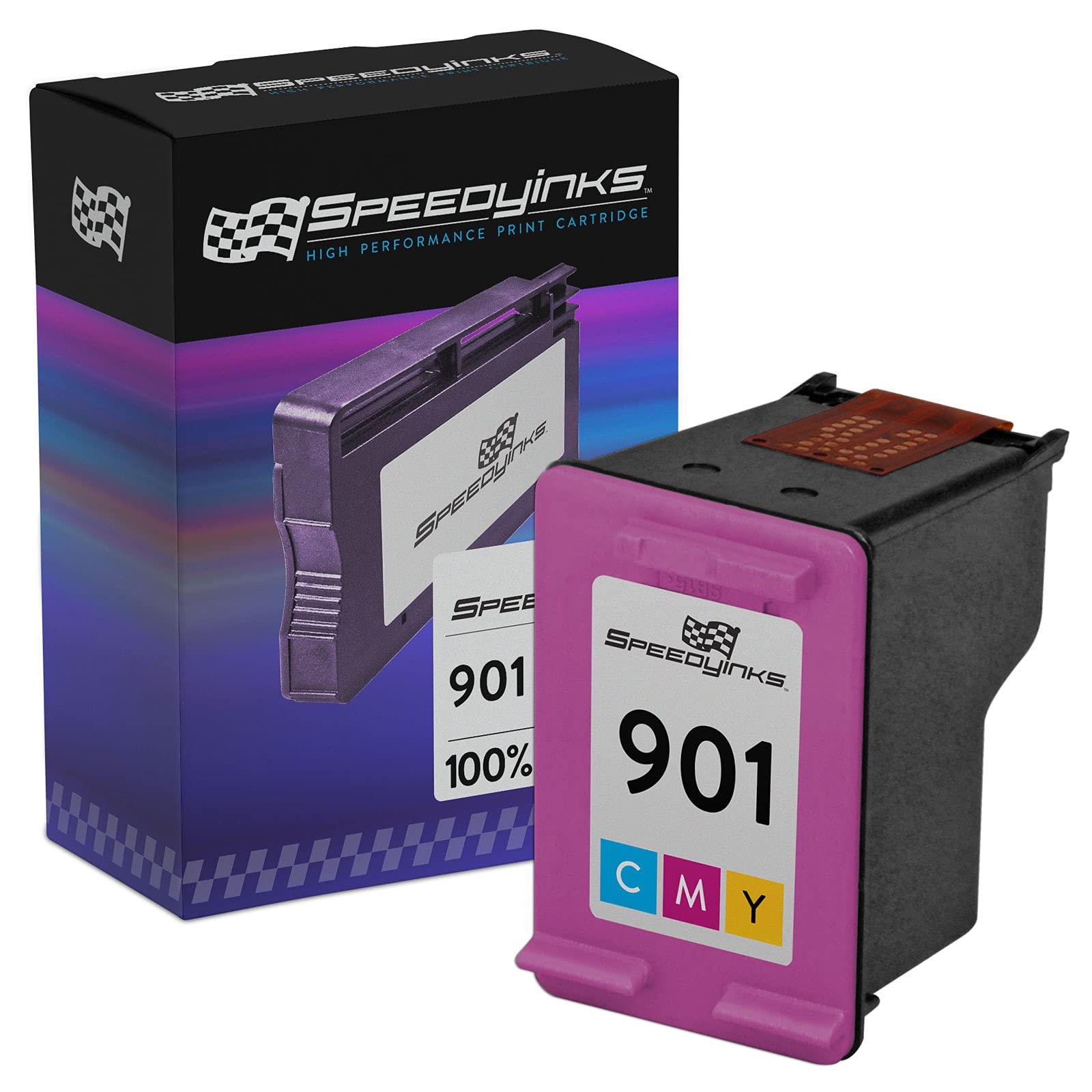 High-Quality Remanufactured Ink Cartridge Replacement for HP 901 (CC656AN) - Compatible with HP OfficeJet J4540 Printer | Reliable Color Printing for Home & Office Use