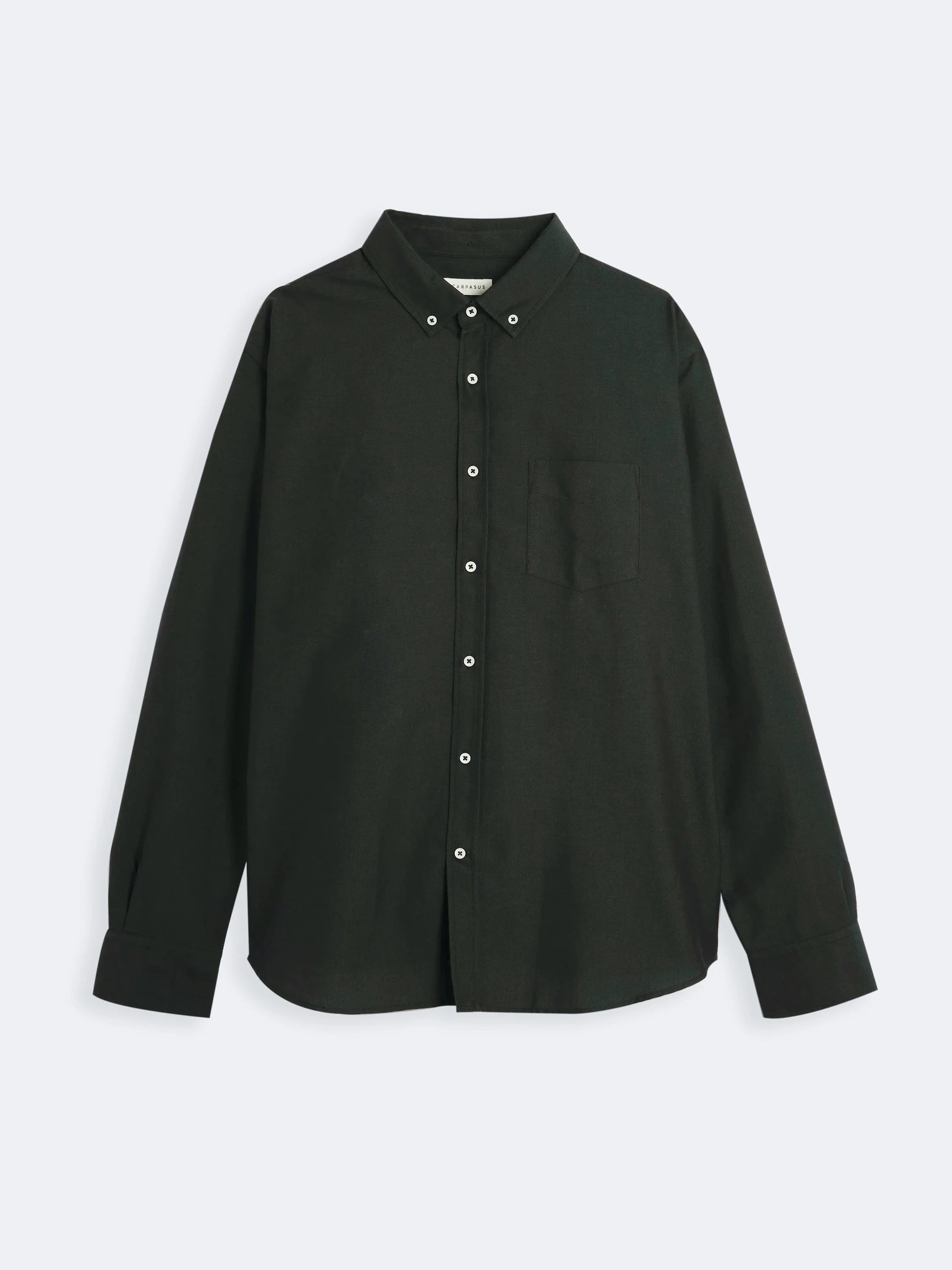 Premium Oxford Shirt for Men - Classic Moss Green Button-Down Casual Dress Shirt - Perfect for Office, Business, and Smart Casual Outfits