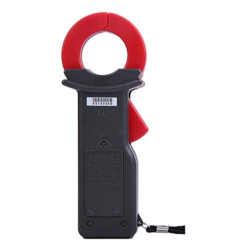 High Precision Clamp Leakage Current Meter - 0mA to 600A Range, 35mm x 40mm Clamp Size for Accurate Small Current Measurement - Ideal for Electrical Maintenance, HVAC Systems, and Industrial Equipment Testing