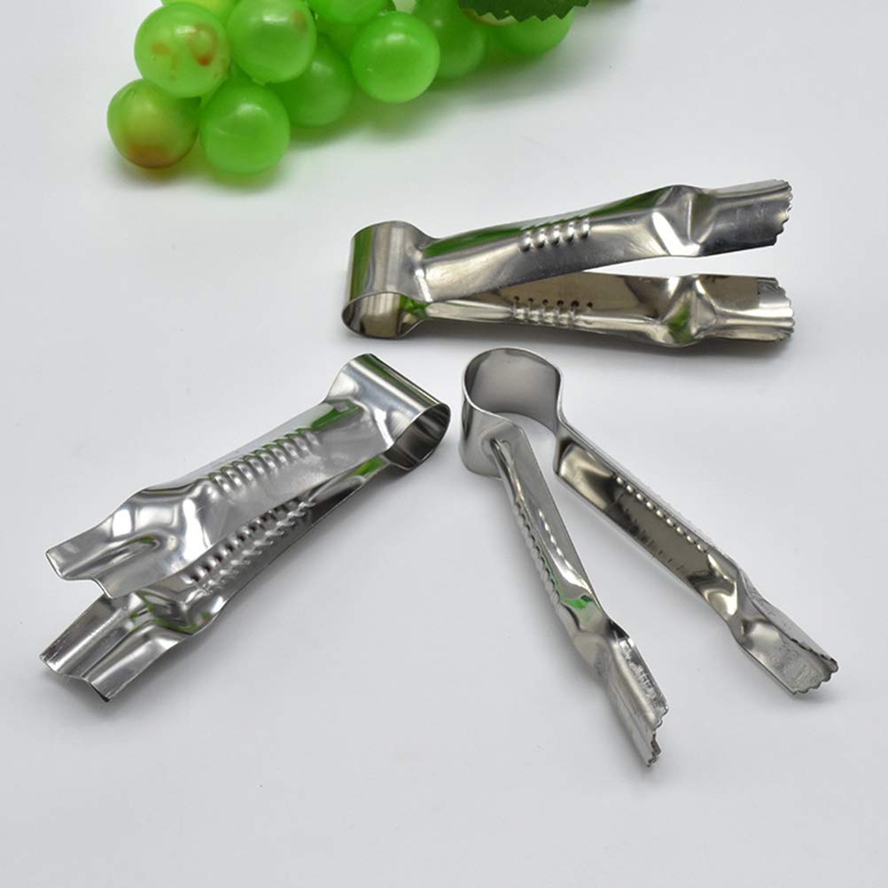 3 Pcs Stainless Steel Chocolate Cake Lace Clips - Fondant Clamps, Cookie Molds & Face Scraper Tools for Cake Decorating - Perfect for Holiday Baking, Wedding Cakes & DIY Dessert Crafts