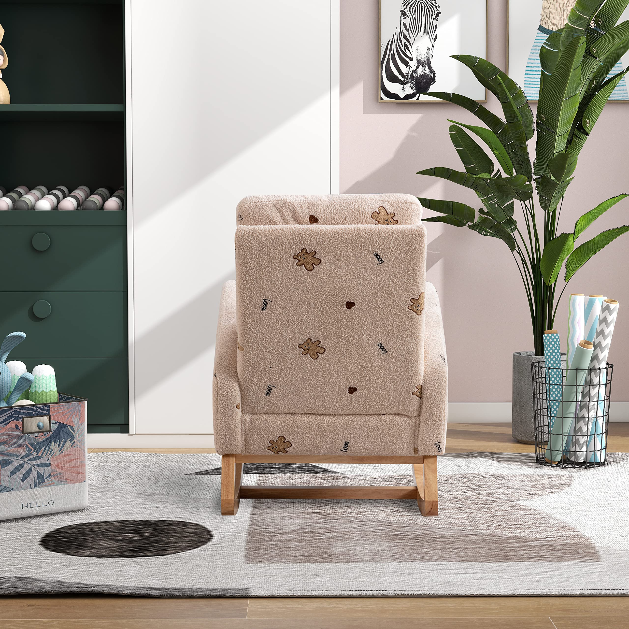 Mid Century Modern Rocking Chair - 26.8