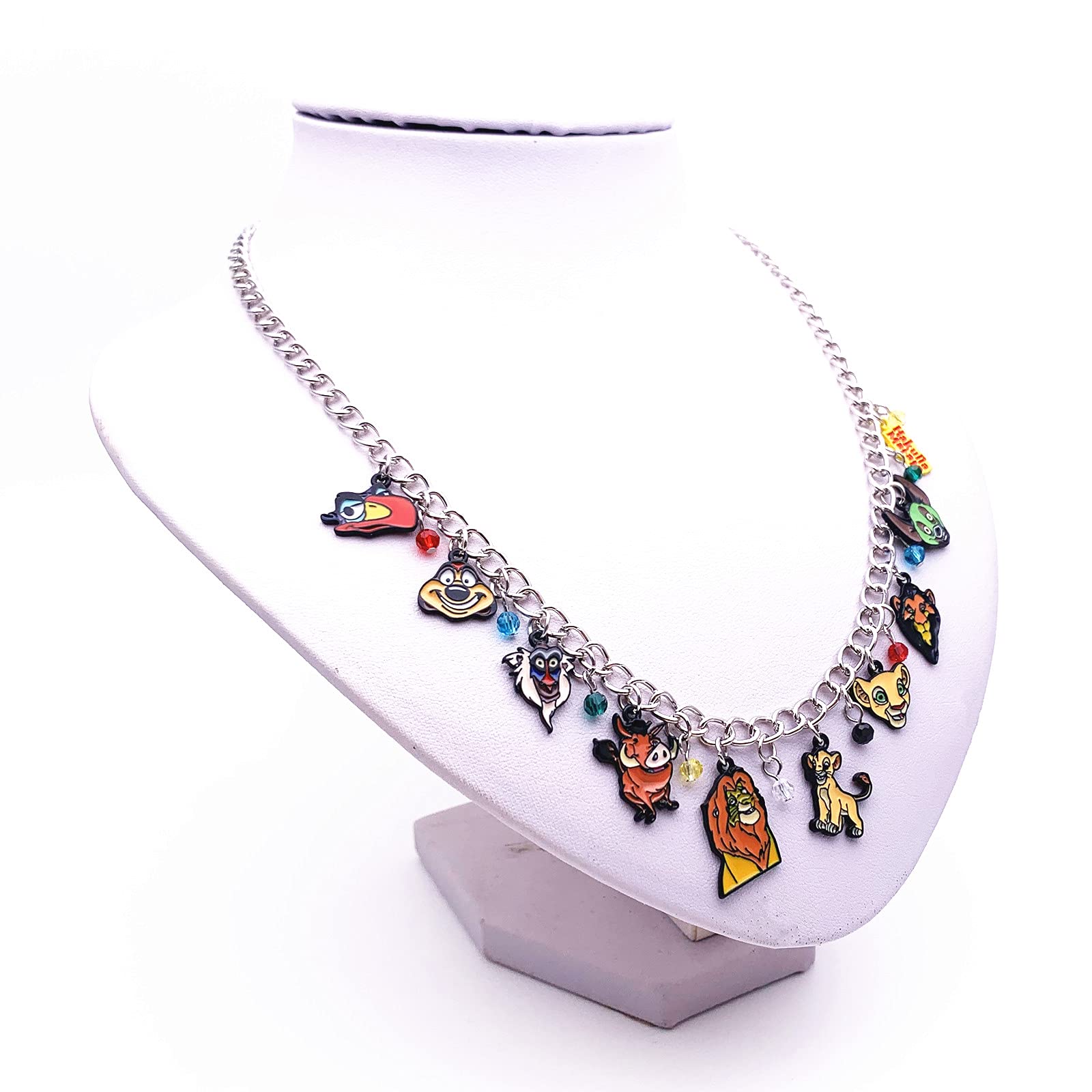 Anime Cartoon Charm Necklace for Women - Cute Kawaii Jewelry Gift for Girlfriend, Wife, Daughter - Perfect for Cosplay, Birthday, Valentine's Day Gifts