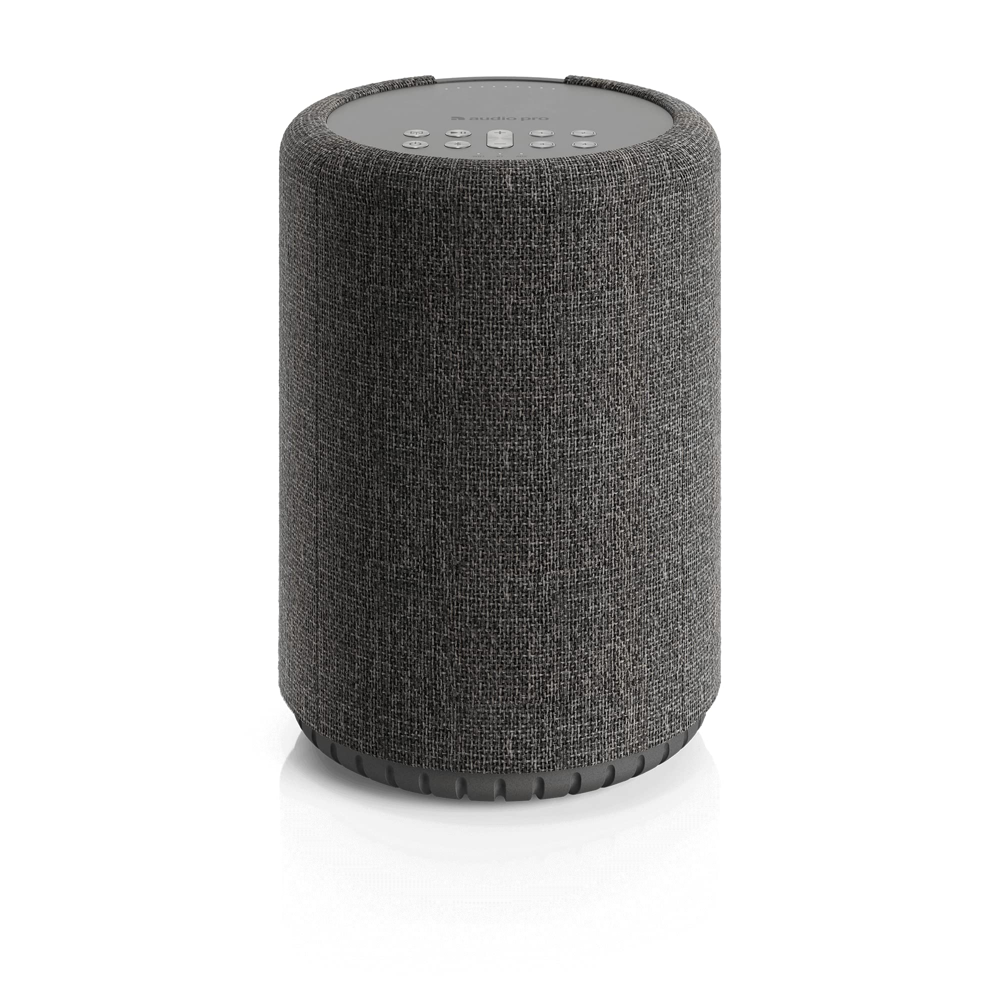 Audio Pro A10 MKII Wireless Bluetooth Speaker - Hi-Fi Sound with WiFi & 3.5mm Input for iPhone, Android, PC - Perfect for Home, Office & Outdoor Use - Dark Grey