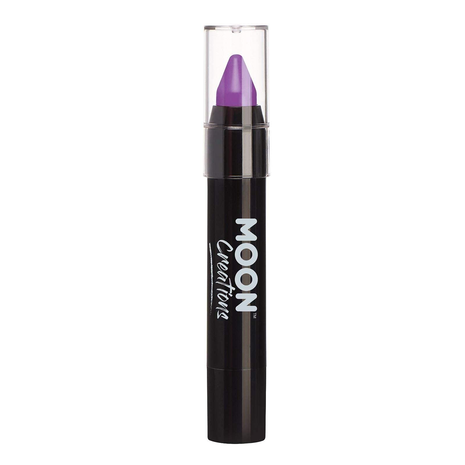 Moon Creations Face & Body Paint Stick Set - 12 Vibrant Colors for Kids & Adults, 0.12oz | Perfect for Halloween, Cosplay, Festivals & Birthday Parties