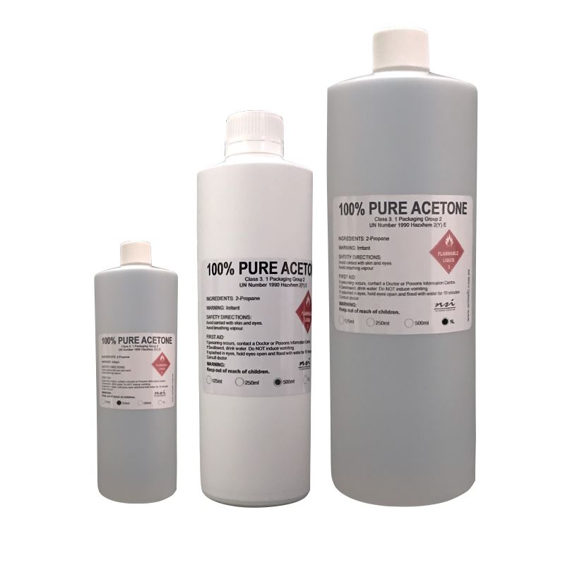 100% Pure Acetone for Nails, Paint Removal & Cleaning - Professional Grade Solvent for DIY, Beauty & Industrial Use
