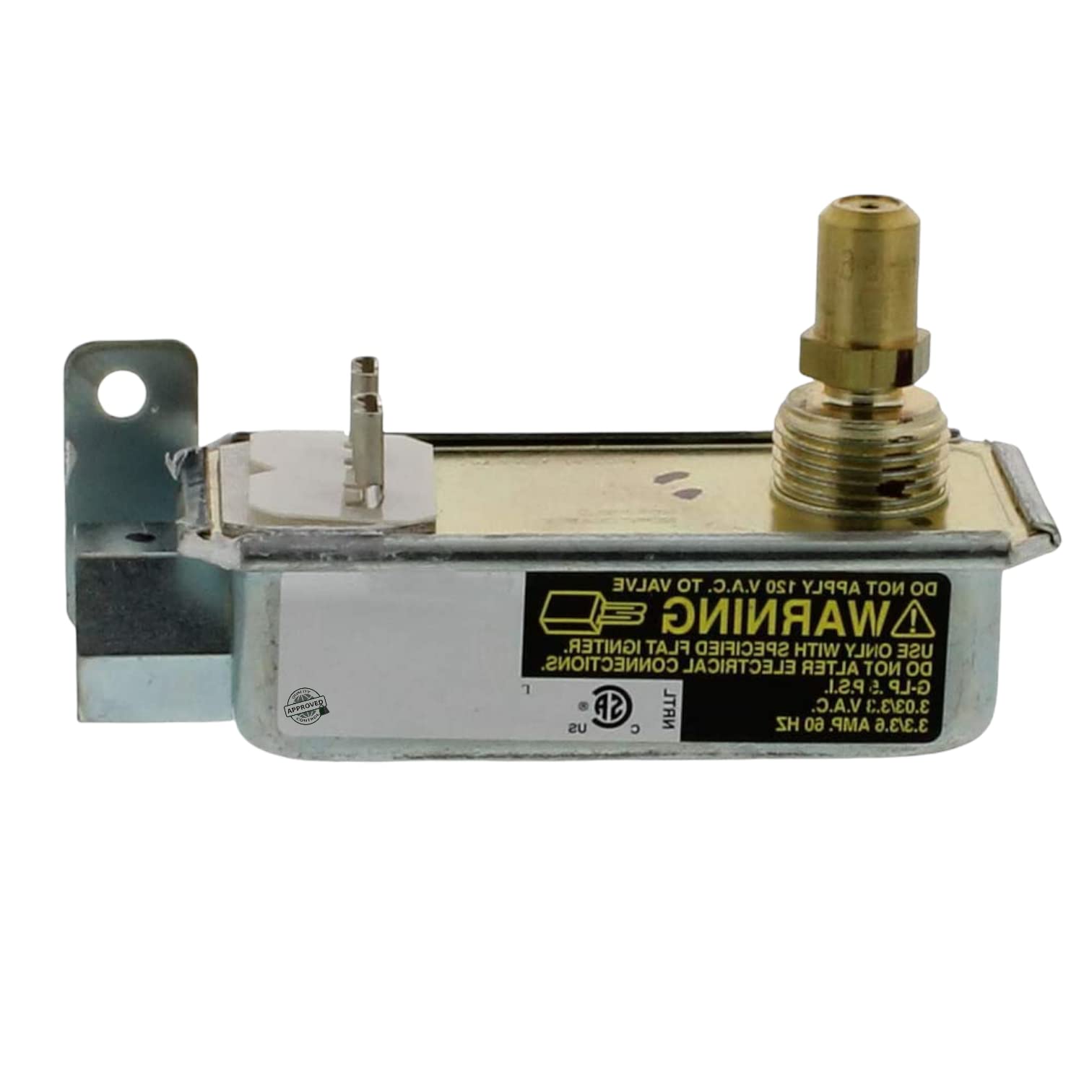 GLOB PRO SOLUTIONS WB19K31 4-Inch Range Oven Safety Valve Replacement - Compatible with Hotpoint, GE, Kenmore Heavy Duty Gas Stoves | Perfect for Kitchen Appliance Repair & Maintenance