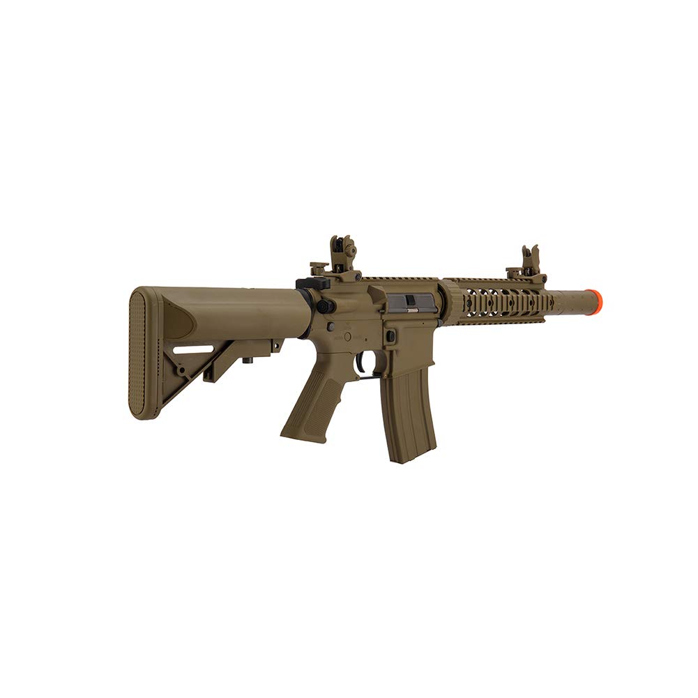 Lancer Tactical Gen 2 M4 SD AEG Airsoft Rifle - High/Low FPS Nylon Polymer Body with Battery & Charger | Perfect for Outdoor Skirmishes & Tactical Training