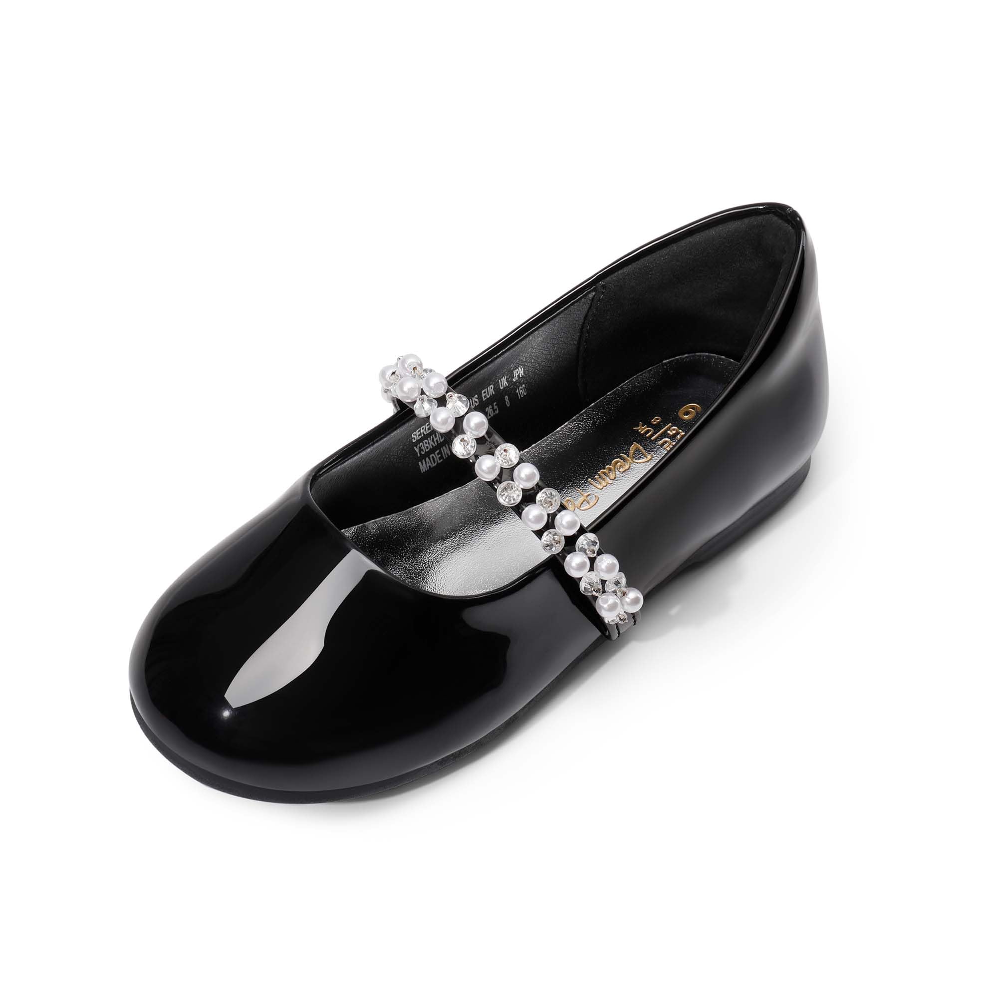 DREAM PAIRS Girls Mary Jane Dress Shoes - Ballet Flats for Toddler, Little Kid & Big Kid - Comfortable & Stylish for Wedding, Party, School & Special Occasions