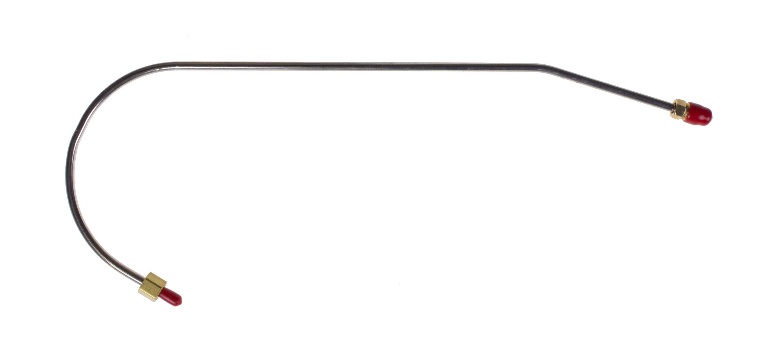 BDV5503S Stainless Steel Distributor Vacuum Line for V-8 Carter 4 Barrel Carburetor - High Performance Replacement Part for Classic Car Restoration & Engine Tuning